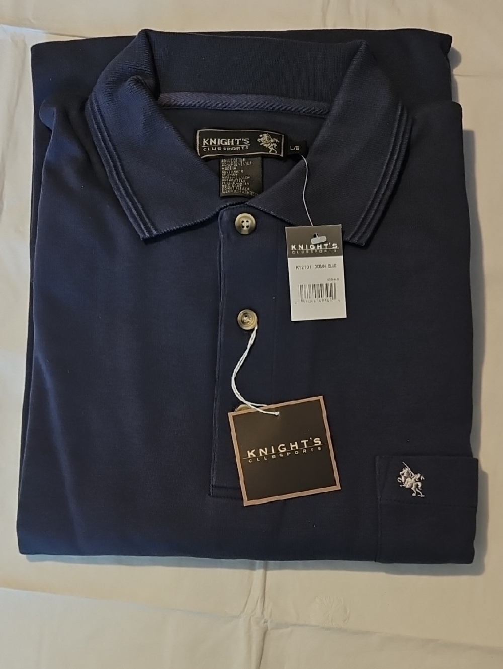 Men's Navy Polo Shirt